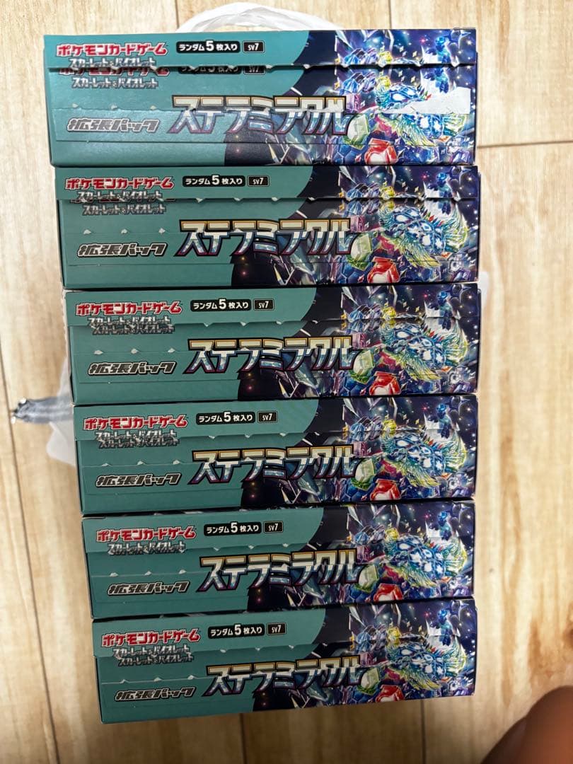 ポケモンカードゲーム ステラミラル 6ボックス