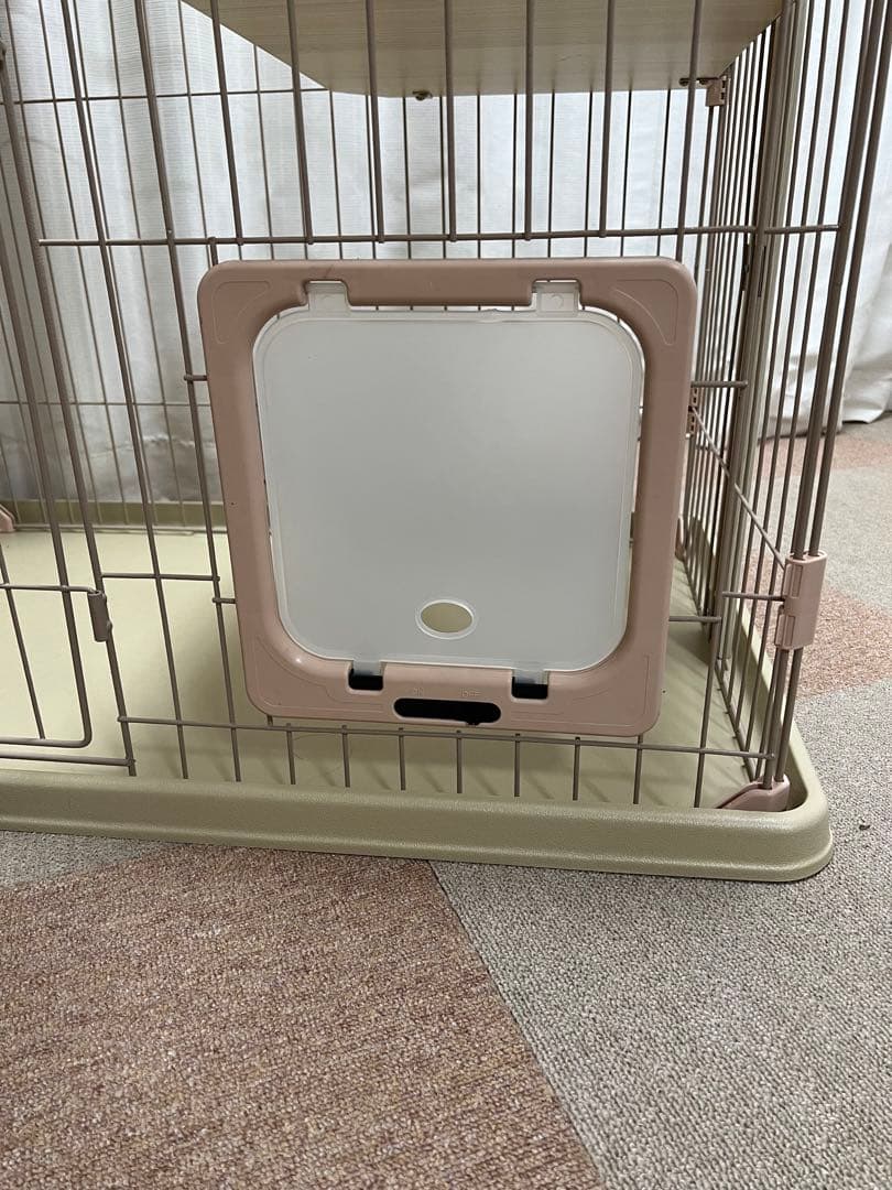 キャットケージ ベージュ
