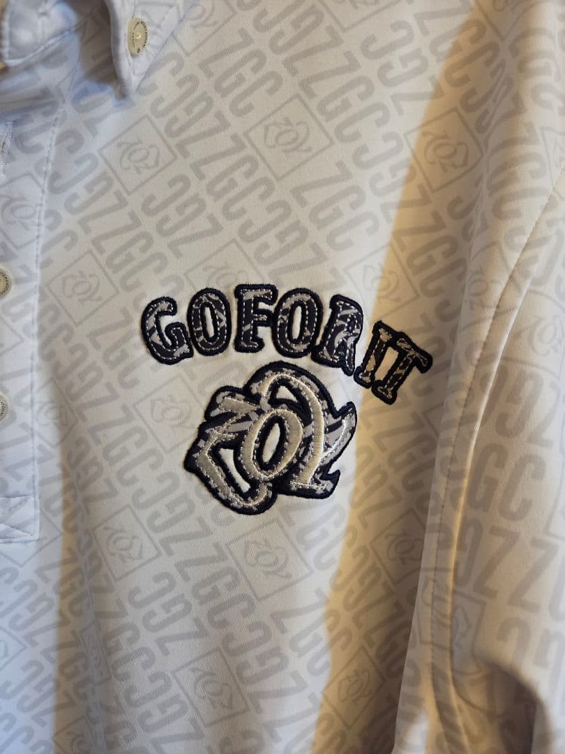 新品・未使用 ZOY ゾーイ メンズ 長袖ポロシャツ Lサイズ