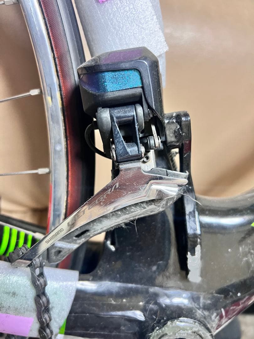 シマノ r8050 fd di2 マジョーラカラーカッティングシート