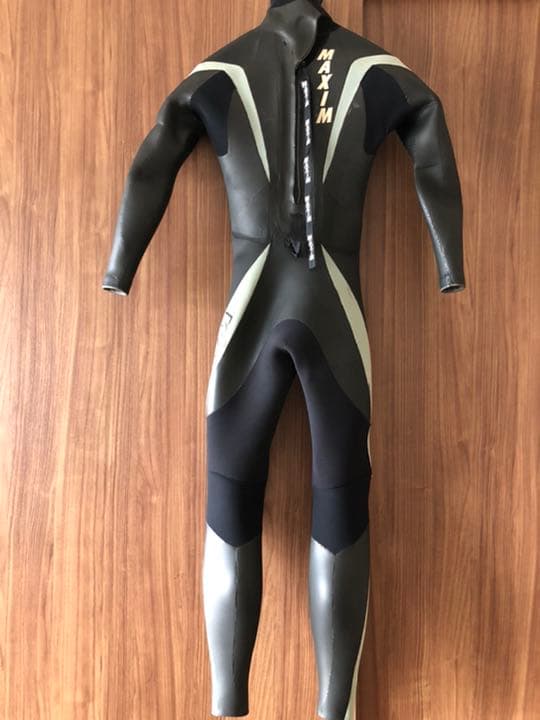 maxim ウェットスーツ セミドライスーツ マキシム ブラック グレー 黒