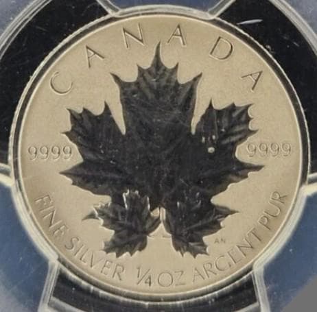 銀貨 プレミア 最高グレード世界に3枚 カナダ 2013年 メイプルリーフ