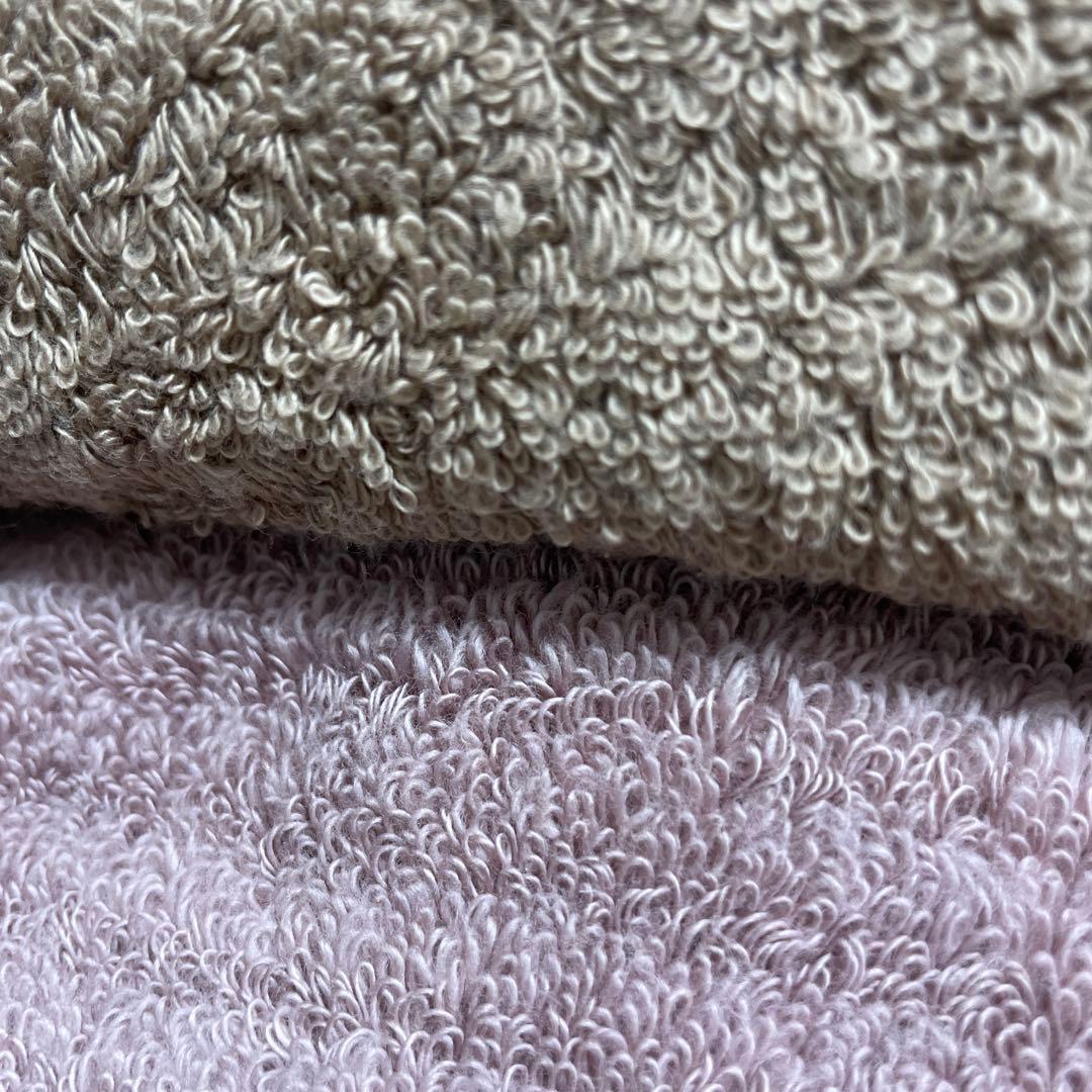 日本製・大判バスタオル2枚 ウチノプレミアム＆極ふわやさしいタオル