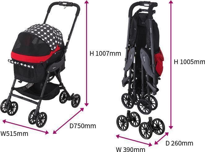 未使用●compet●milimiliライト α EG ロングD 小型犬 中型犬