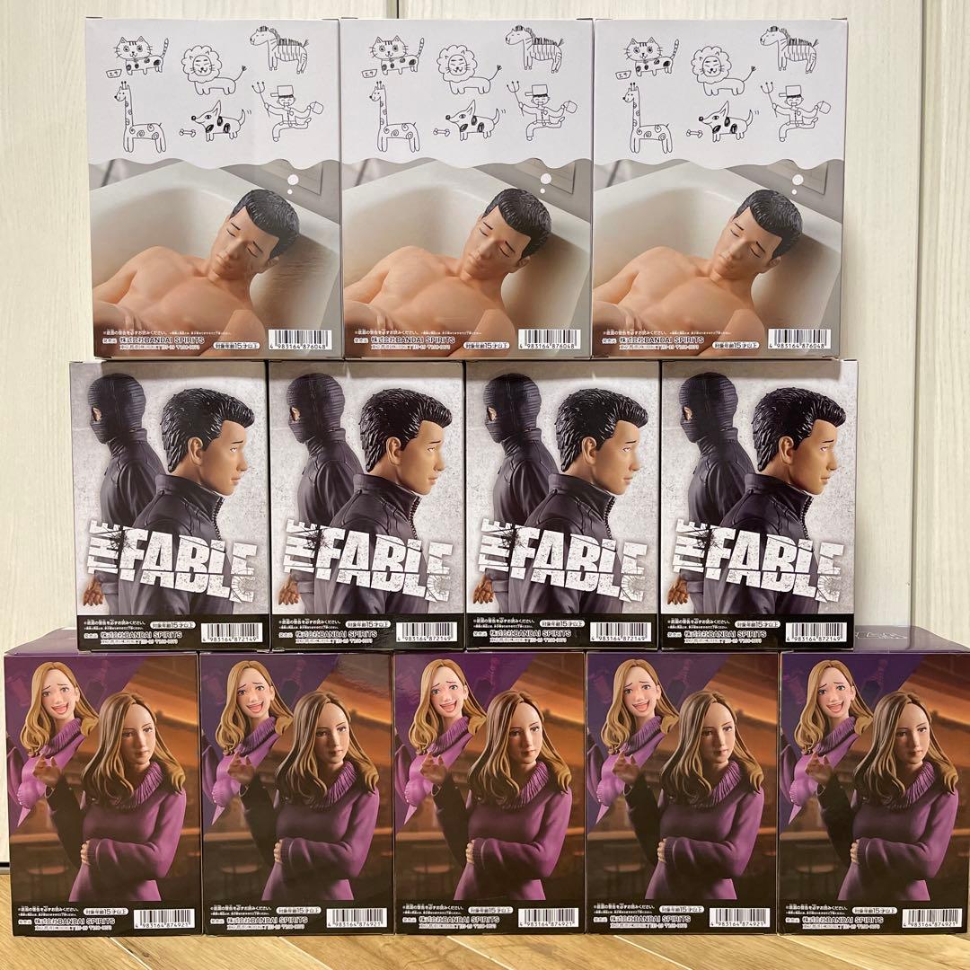 ザ・ファブル フィギュア バスタブ 12個セット まとめ売り
