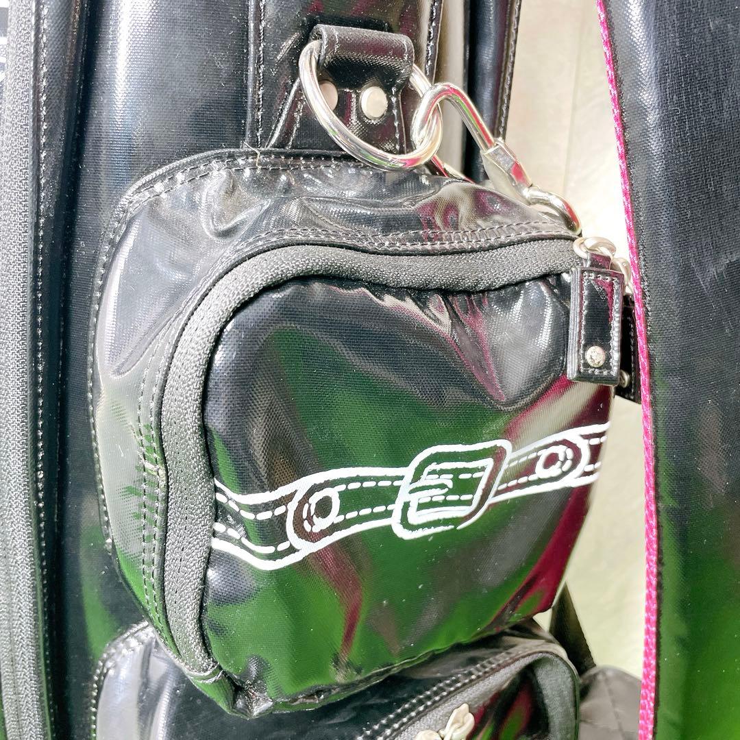 希少！美品！アートシリーズ！キャロウェイ エナメル ゴルフバッグ 8.5型