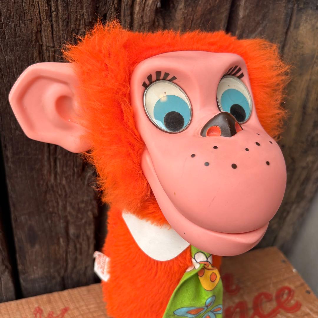 【1960s USA vintage】マテル社 モーリスモンキー パペット　サル