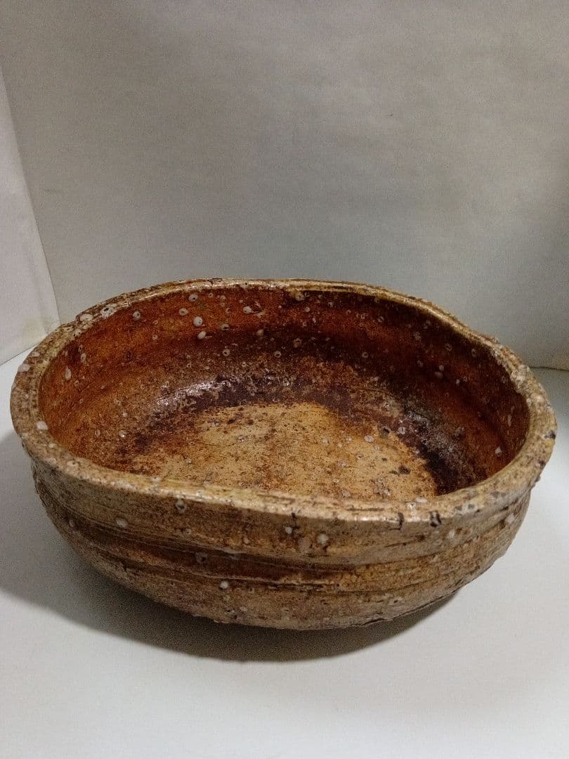 レトロ　陶器　花器　菓子器