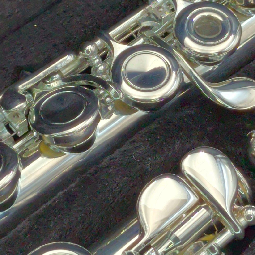 フルート　調整済　美品　プレイテック　リングモデル