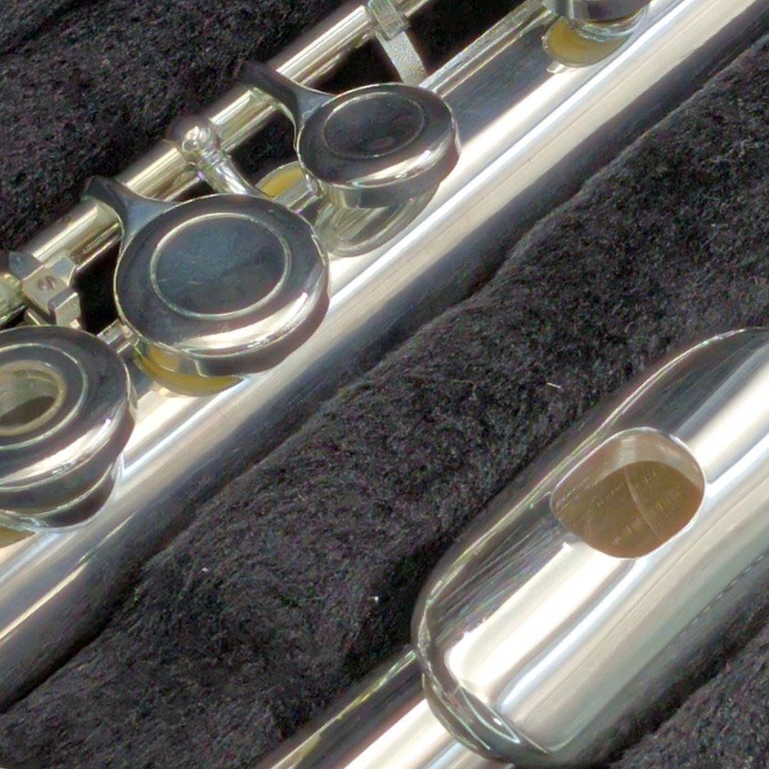 フルート　調整済　美品　プレイテック　リングモデル