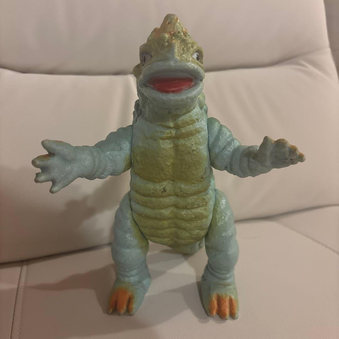 希少【当時物】カメーバ ソフビ ブルマァク 東宝 南海の大怪獣 大亀怪獣 特撮