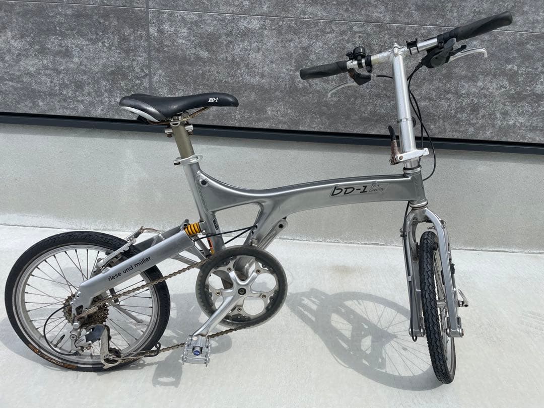 （curi ）R&M 「ライズアンドミューラー」 BD-1 折り畳み自転車
