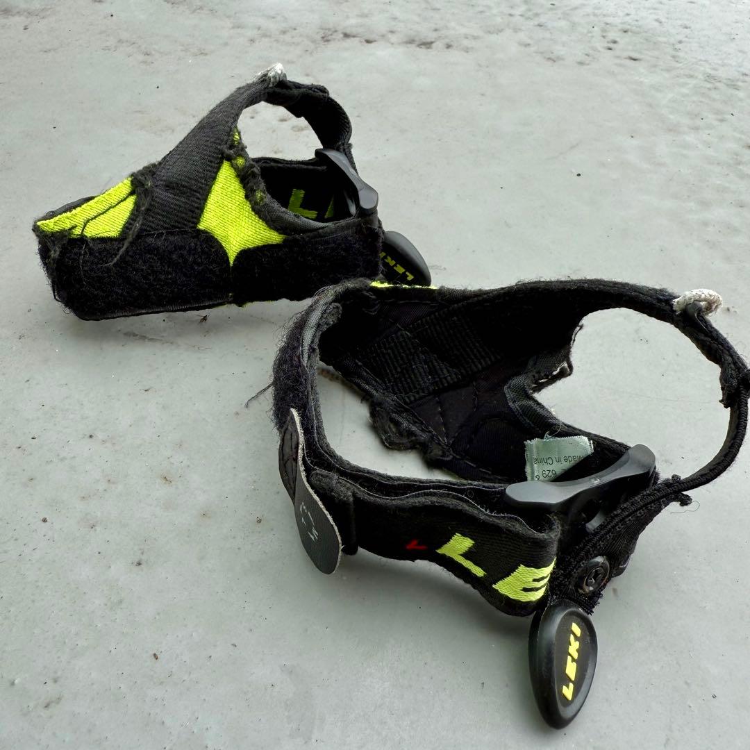 LEKI スキー ストック オレンジ/イエロー