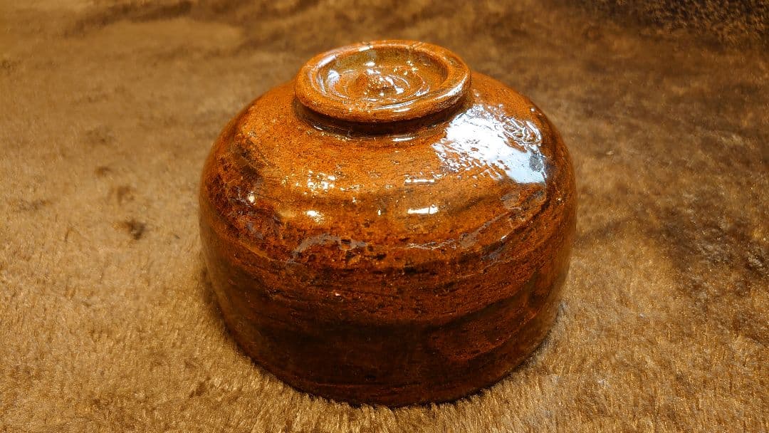 大樋焼　抹茶碗　大樋　大樋長左衛門　長左衛門　松山　共箱　１客