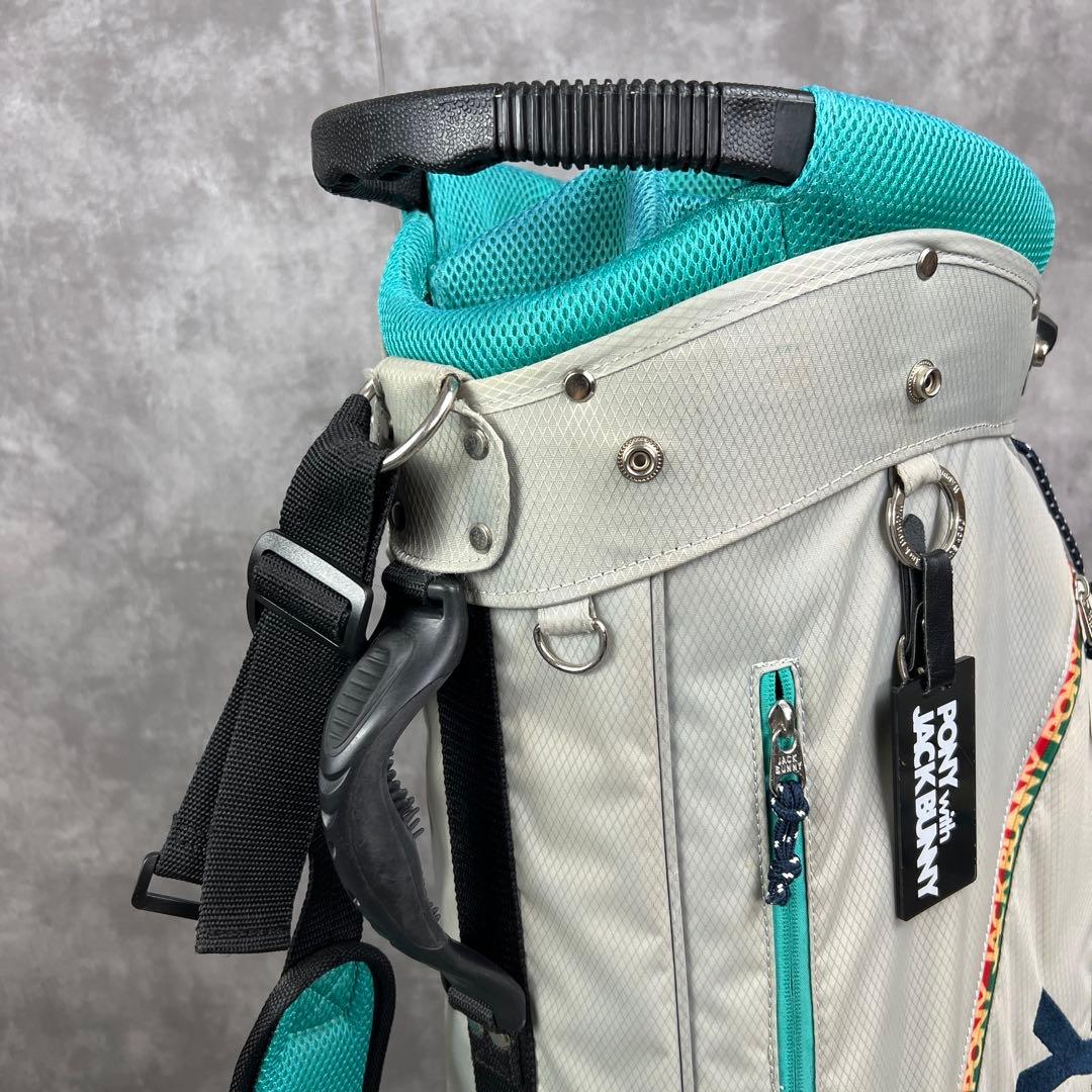 希少　PONY with JACK BUNNY　スタンド式キャディバッグ　7分割