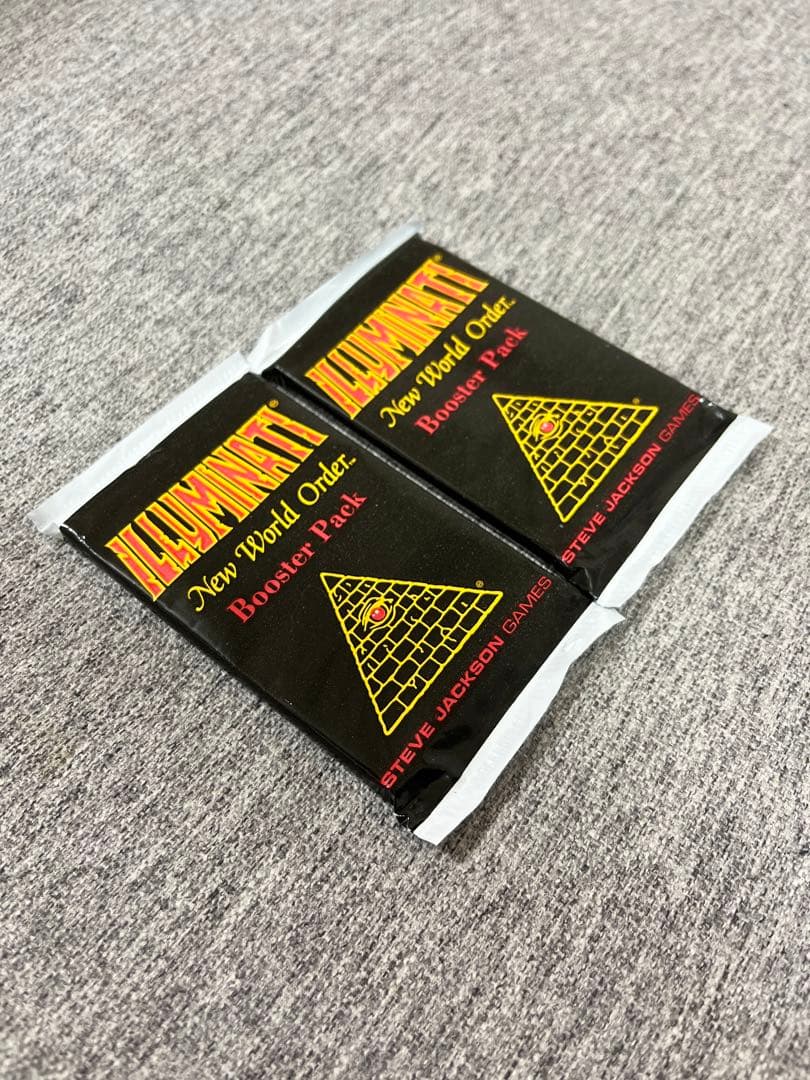 未開封イルミナティカードパック《激レア》フリーメイソン絶版廃盤伝説ラストパック