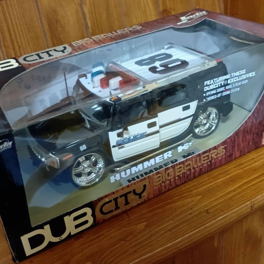 Jada ジャダ　HUMMER ハマー　H2 ポリスカー　1/18