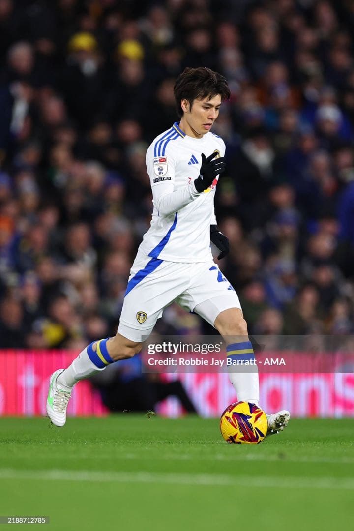 リーズ・ユナイテッド 24/25 ホーム ユニフォーム 田中碧 正規品 L