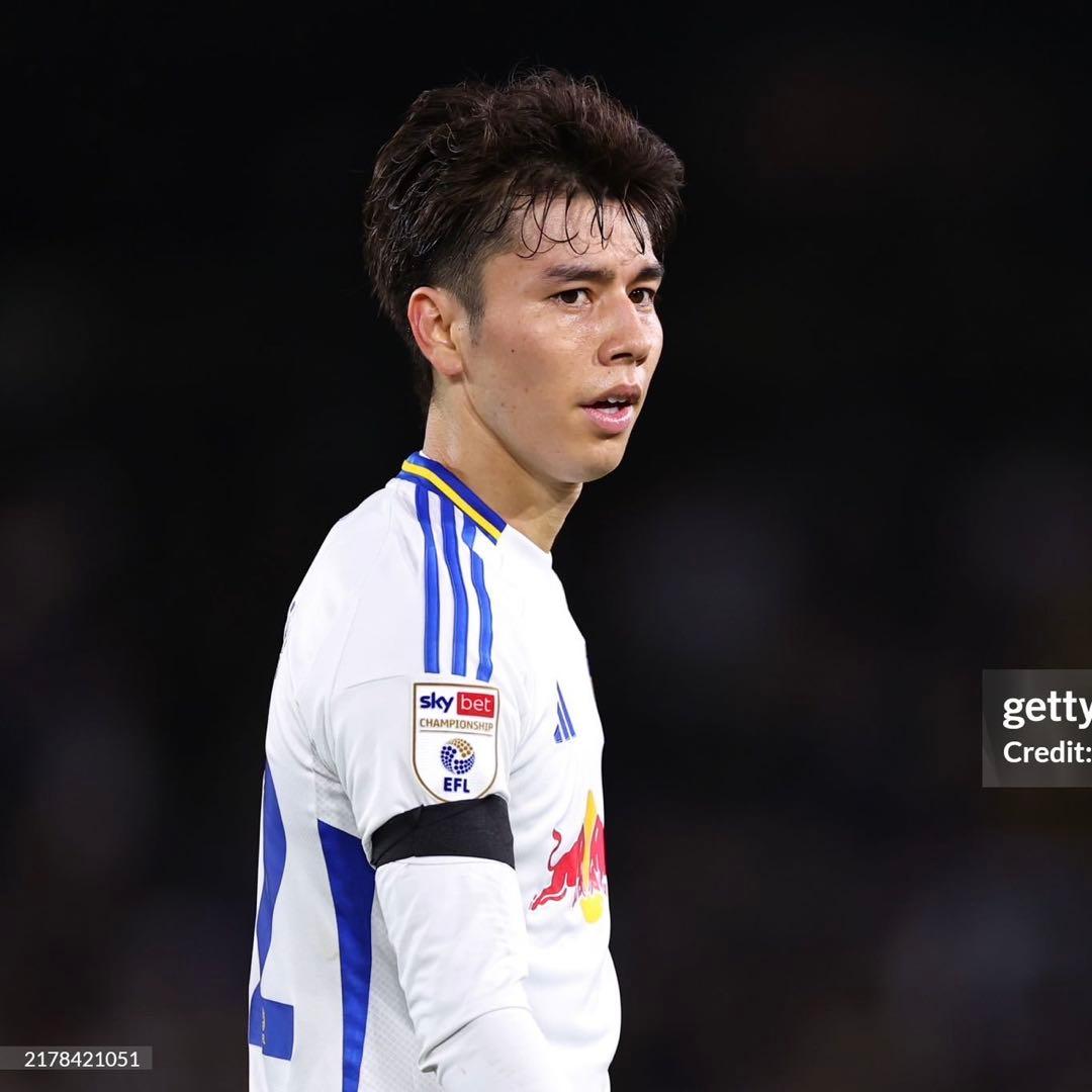 リーズ・ユナイテッド 24/25 ホーム ユニフォーム 田中碧 正規品 L