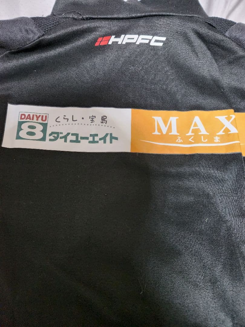 福島ユナイテッド　選手支給　ジャージ　上下　セットアップ