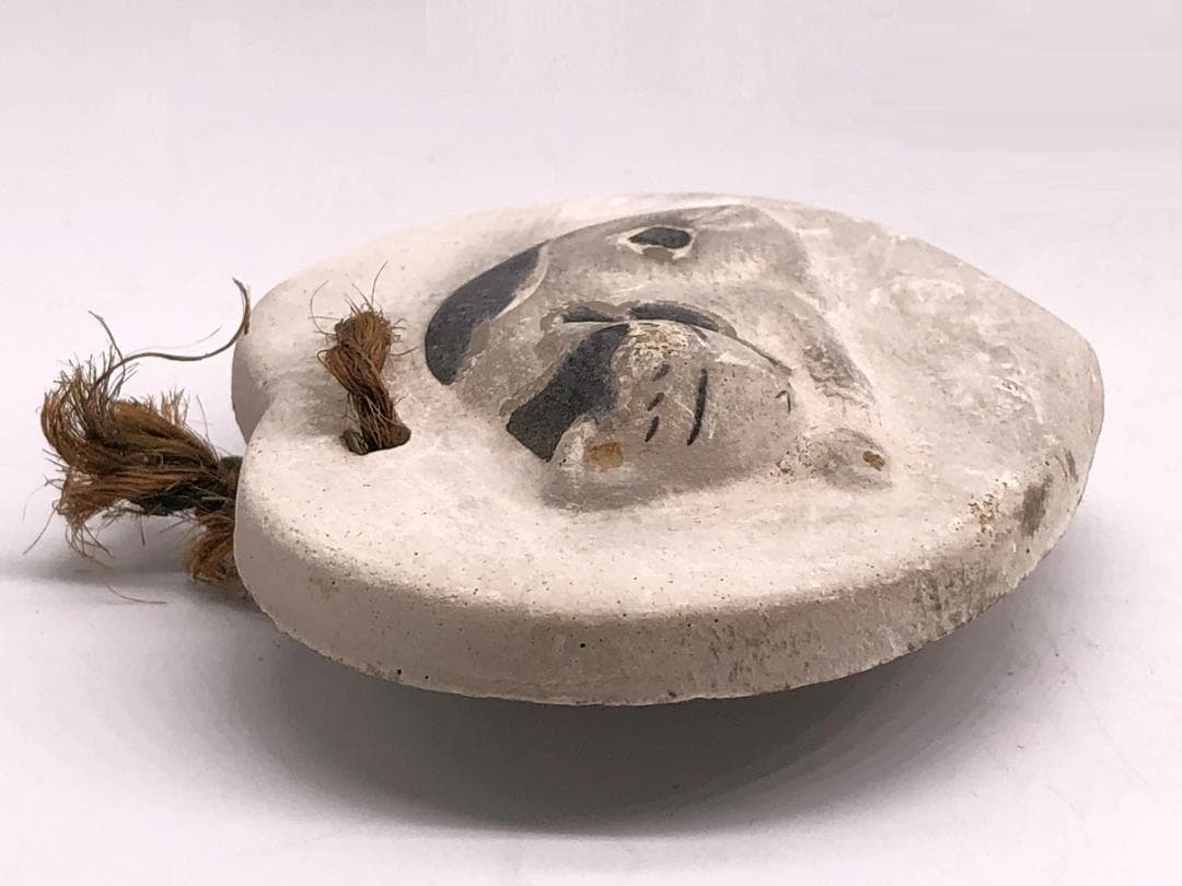 【 左甚五郎・眠り猫 陶板 】　大正～昭和初期