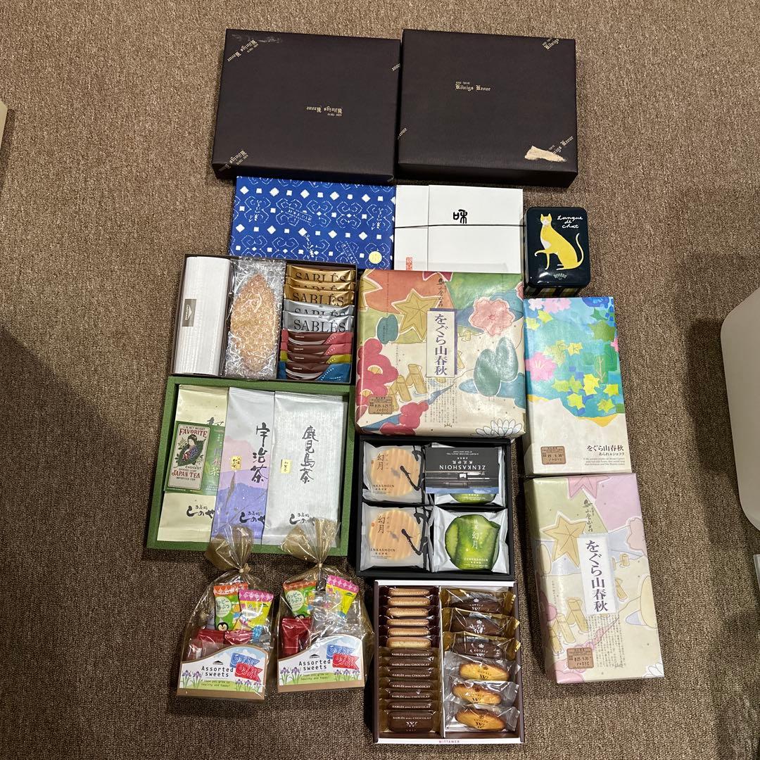 和菓子　洋菓子　漬物など