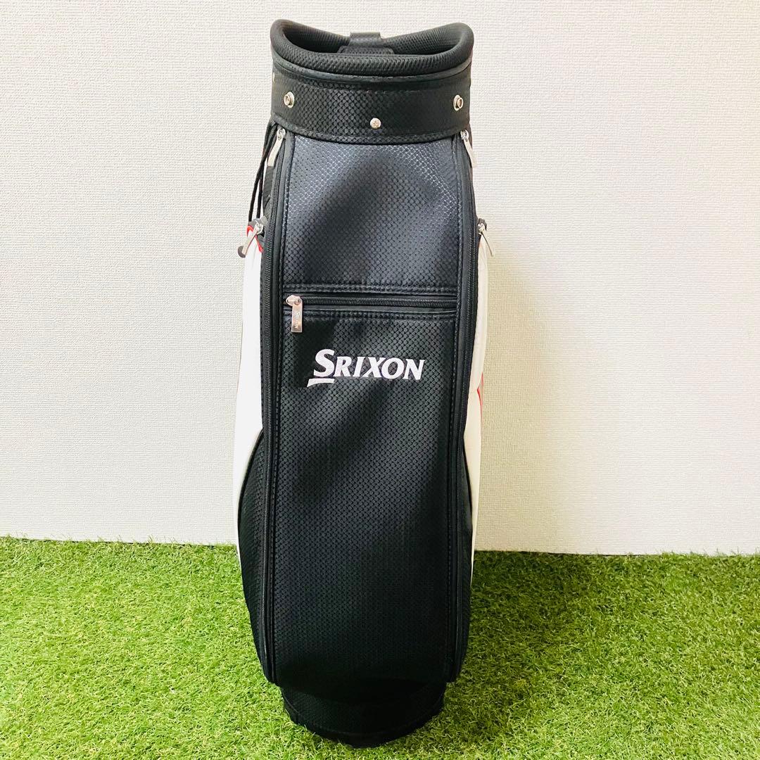スリクソン キャディバッグ メンズ 男性用 美品 ビッグロゴ カッコいい