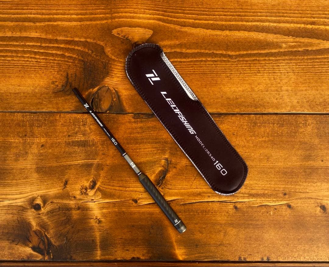 釣り竿セット　小物釣り竿　タナゴ竿　仕掛けセット　160cm ウッドグリップ