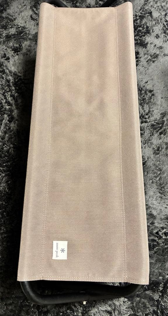 【美品】スノーピーク( peak) FDベンチ 人気のグレー