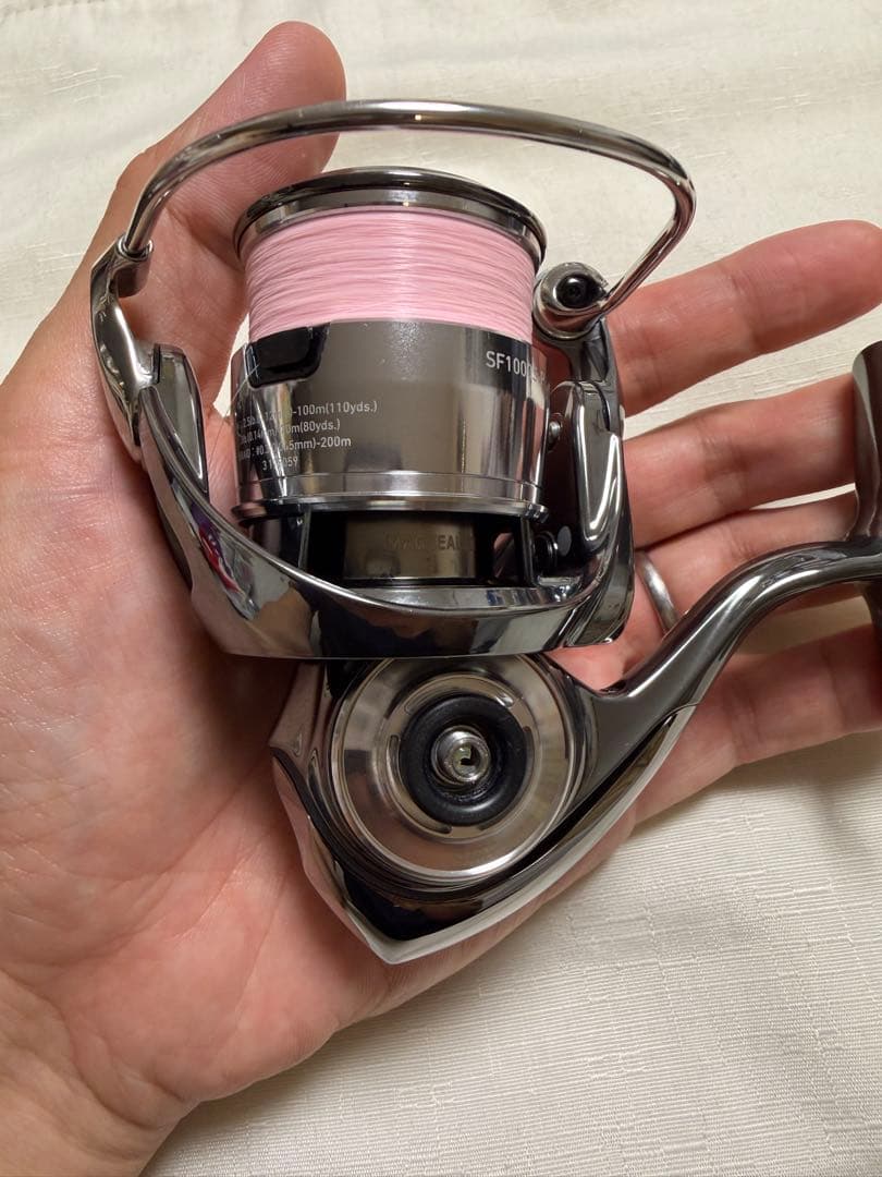 22 イグジスト SF1000S-P 美品 アジングラインローラー交換品