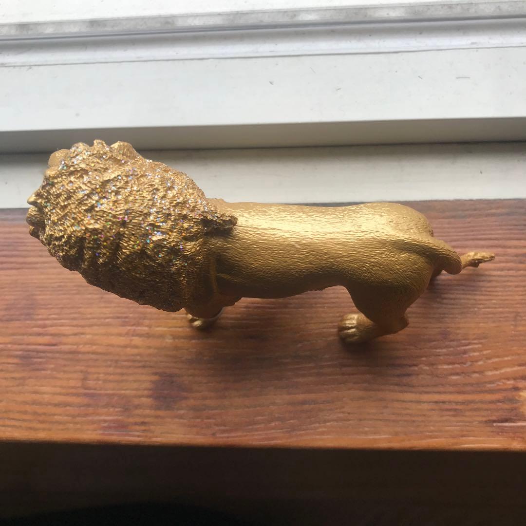 値下げ　シュライヒ　ゴールド　ライオン　schleich