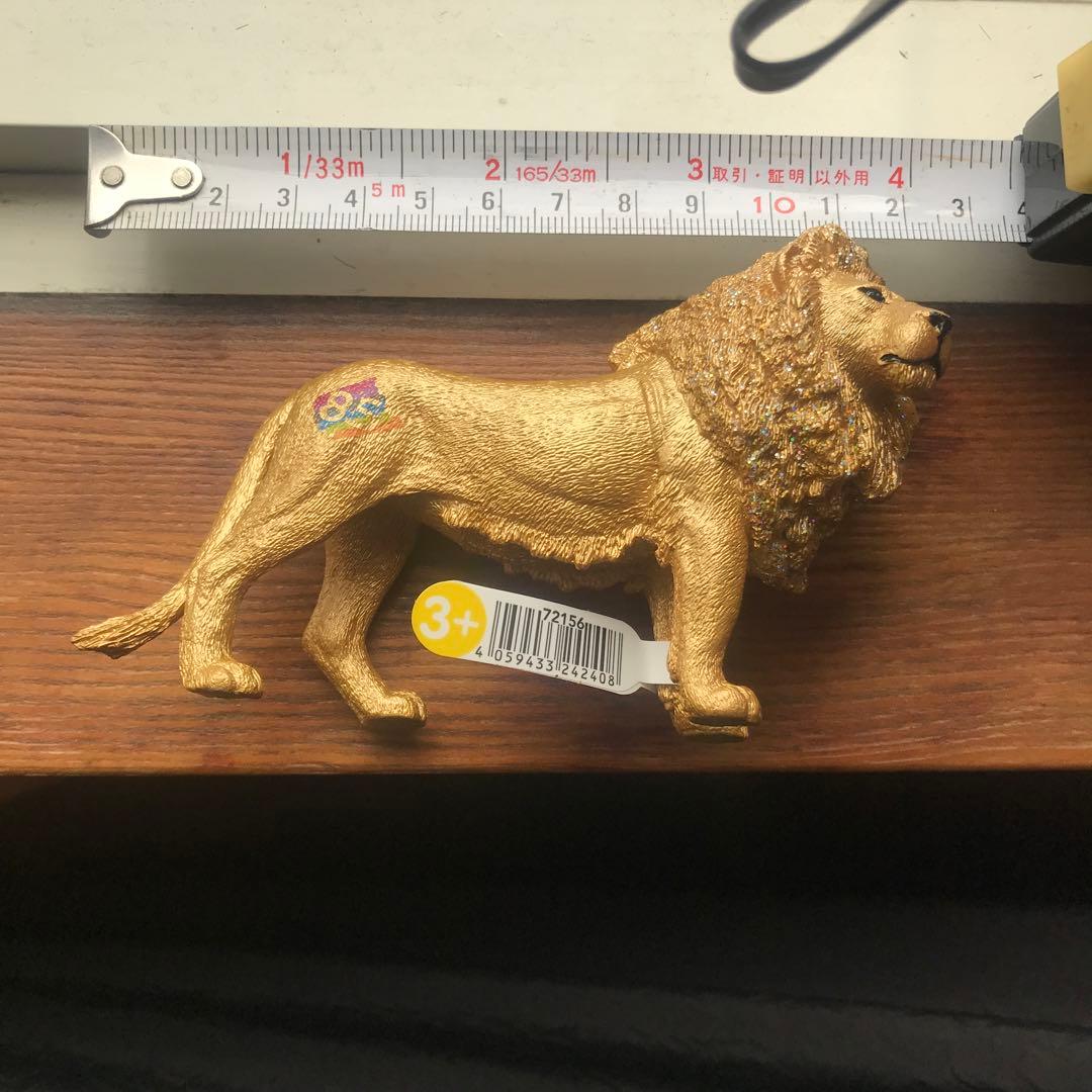 値下げ　シュライヒ　ゴールド　ライオン　schleich