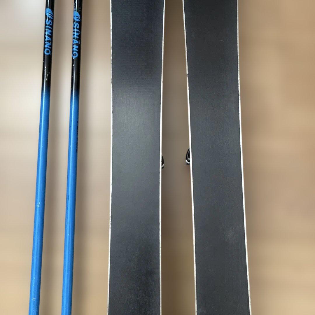 elan スキー 130cm カモフラージュセット