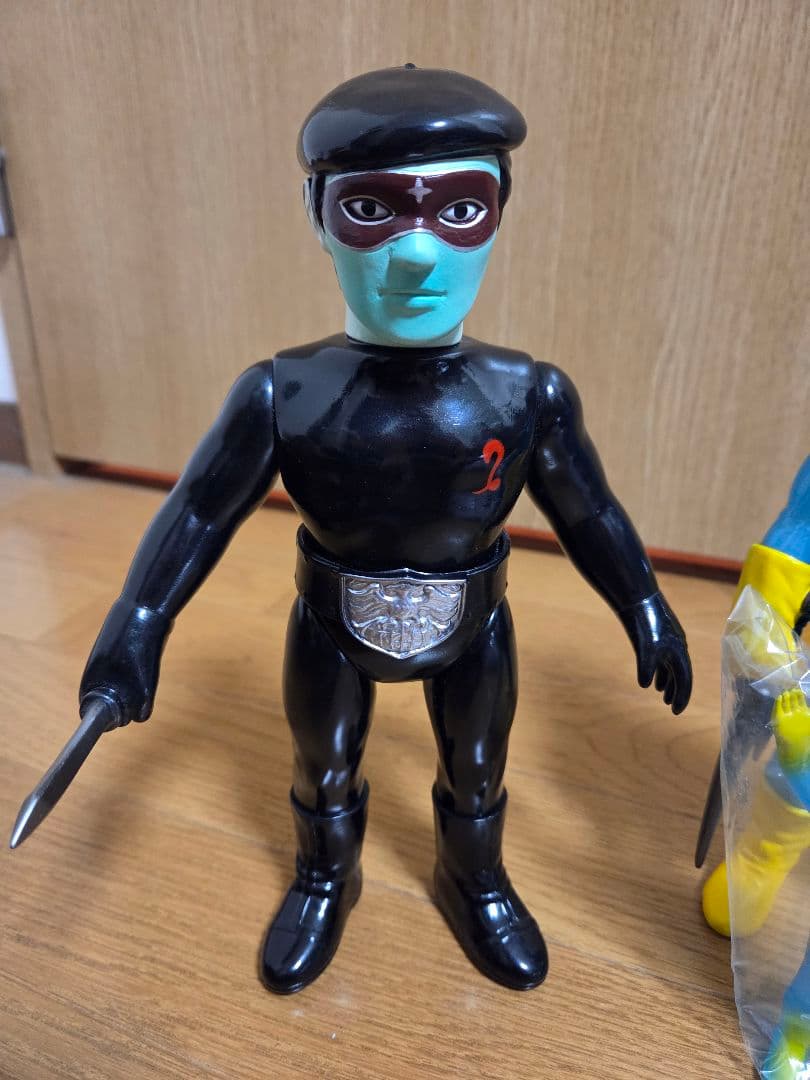 ショッカー戦闘員(黒ベレー帽)ワンフェス　　蜂女(新色)+ミニソフビ　まとめ売り