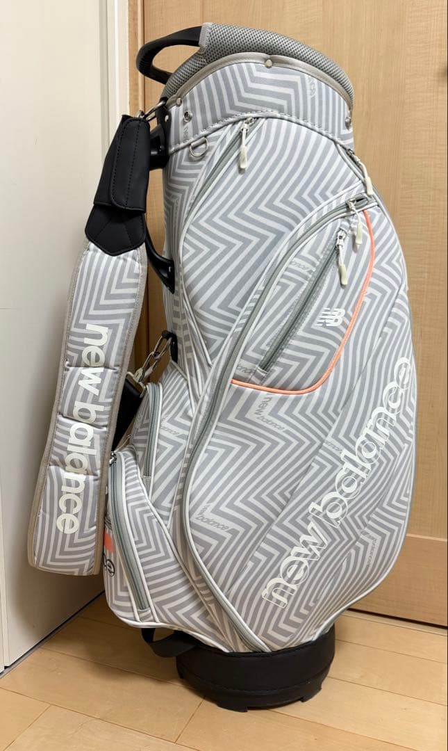 美品★ニューバランス★キャディバッグ★ゴルフ★ゴルフバッグ★newbalance