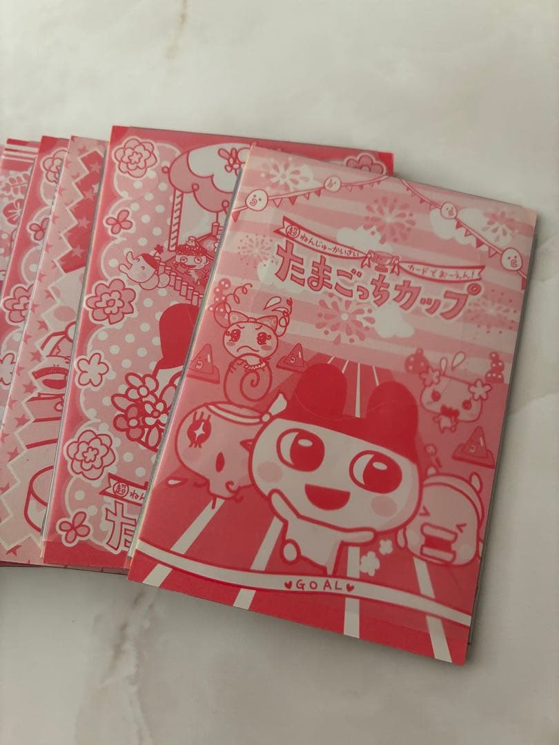 平成レトロ★たまごっちカップメモ　ごっちカード★22セット