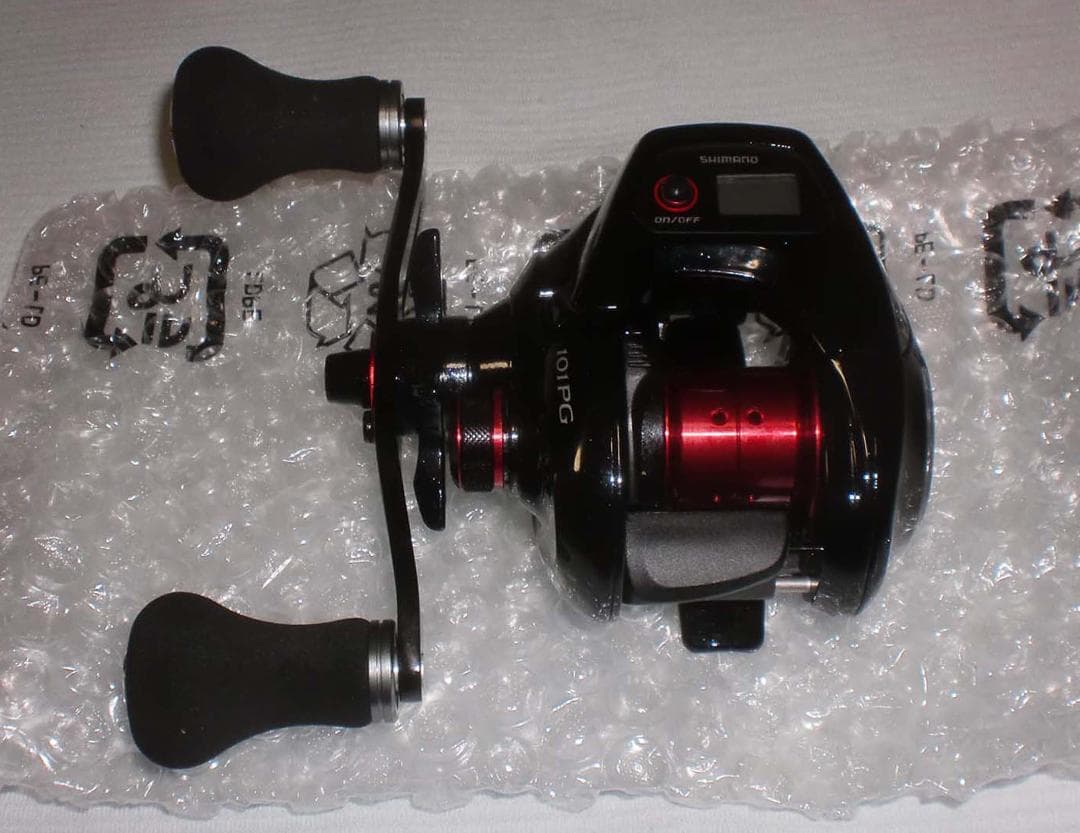 シマノ　１５炎月ＣＴ　１０１ＰＧ「左巻き」新品　カウンター付き軽量鯛ラバリール