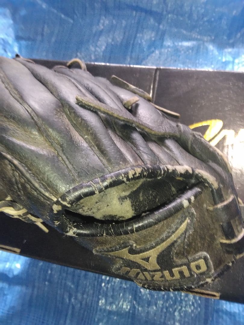 Mizuno 軟式グローブ 黒 　右