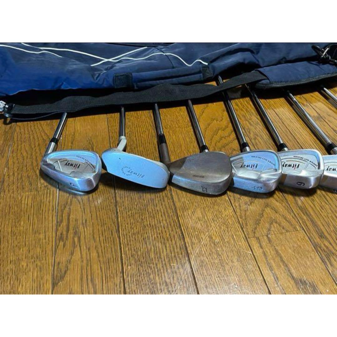 ゴルフセット　キャディバッグ+ドライバー等