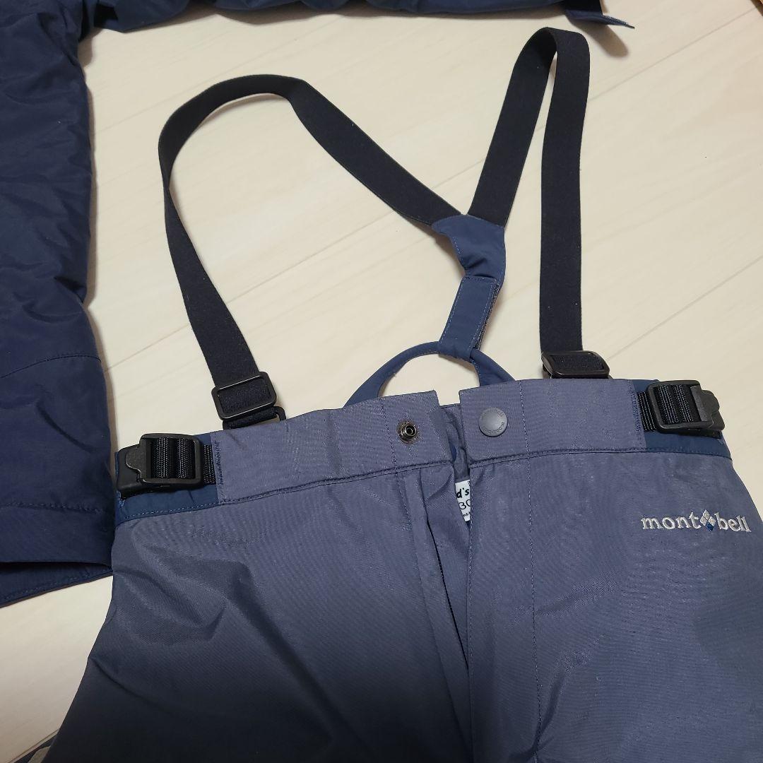 mont-bellモンベル スノーウエアセットアップ　パウダーライトビブ130