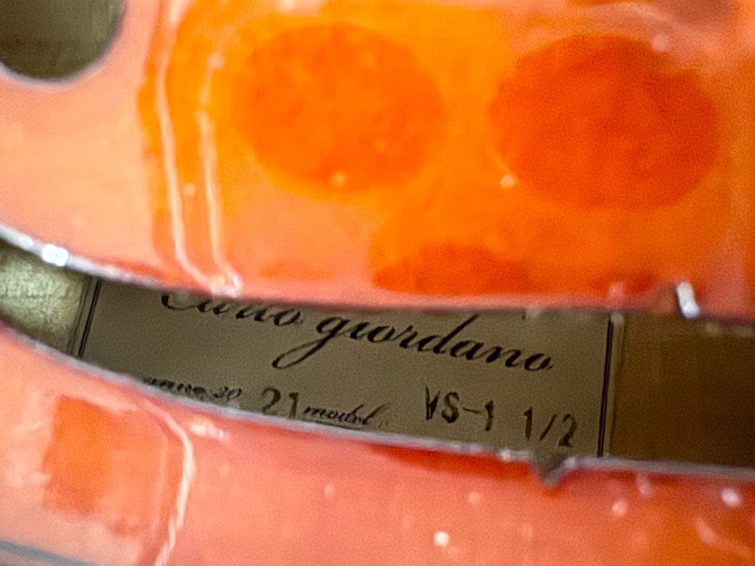 Carlo Giordano VS-1 1/2 バイオリン 入門セット 2021