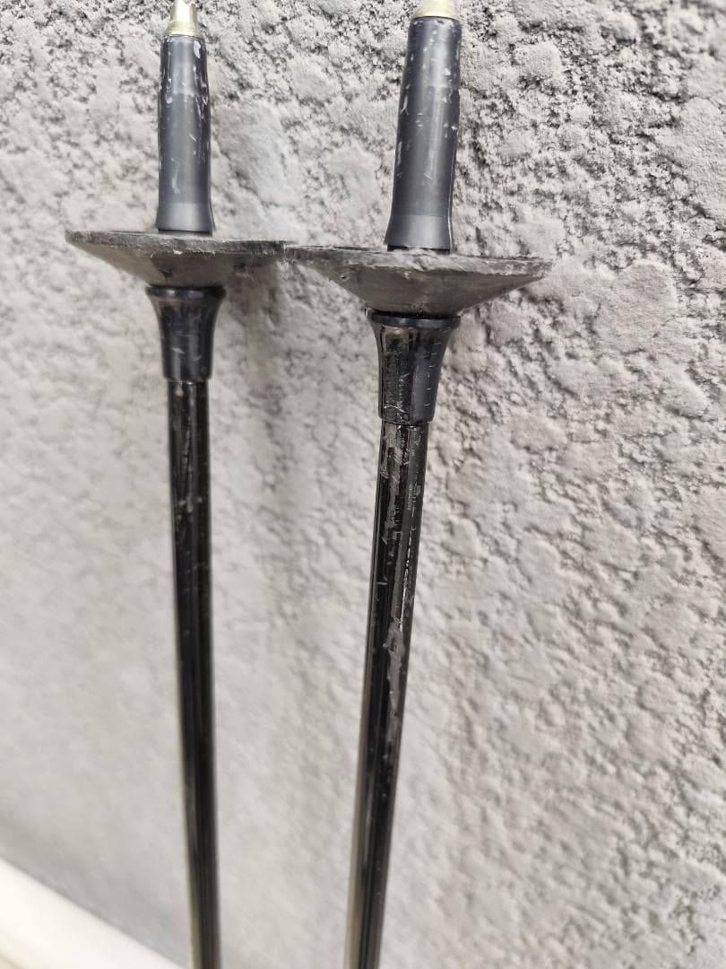 KIZAKI（キザキ）　カーボンスキー ストック 105-125cm