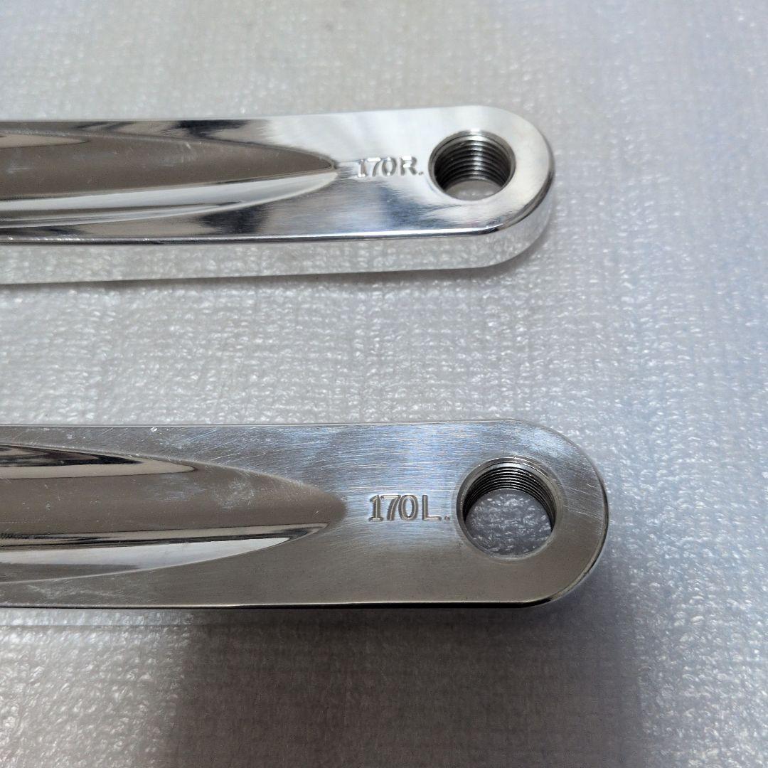 White Industries クランク ポリッシュ170ミリ50t-34t