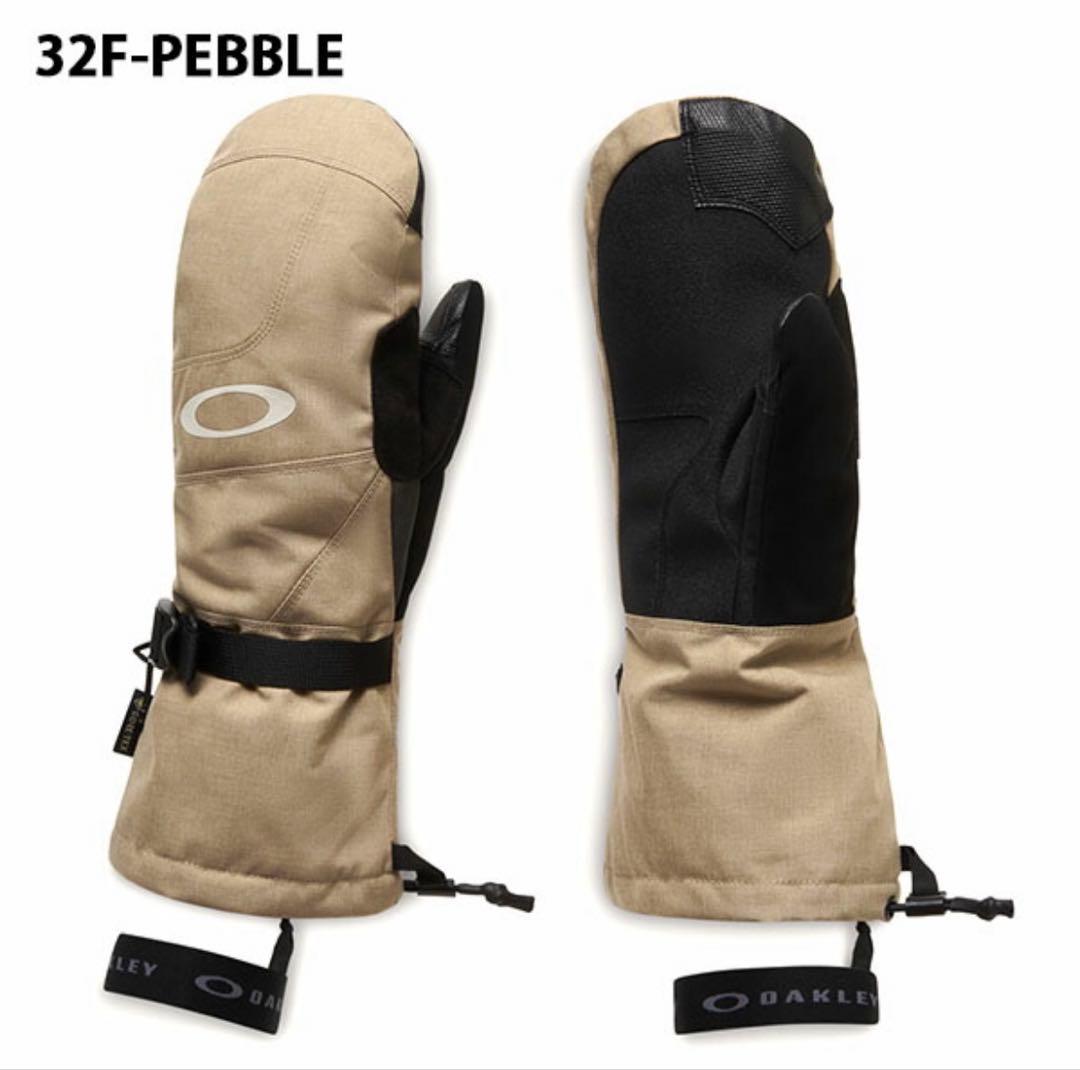 OAKLEY 32F-PEBBLE グローブ ブラック/ベージュ