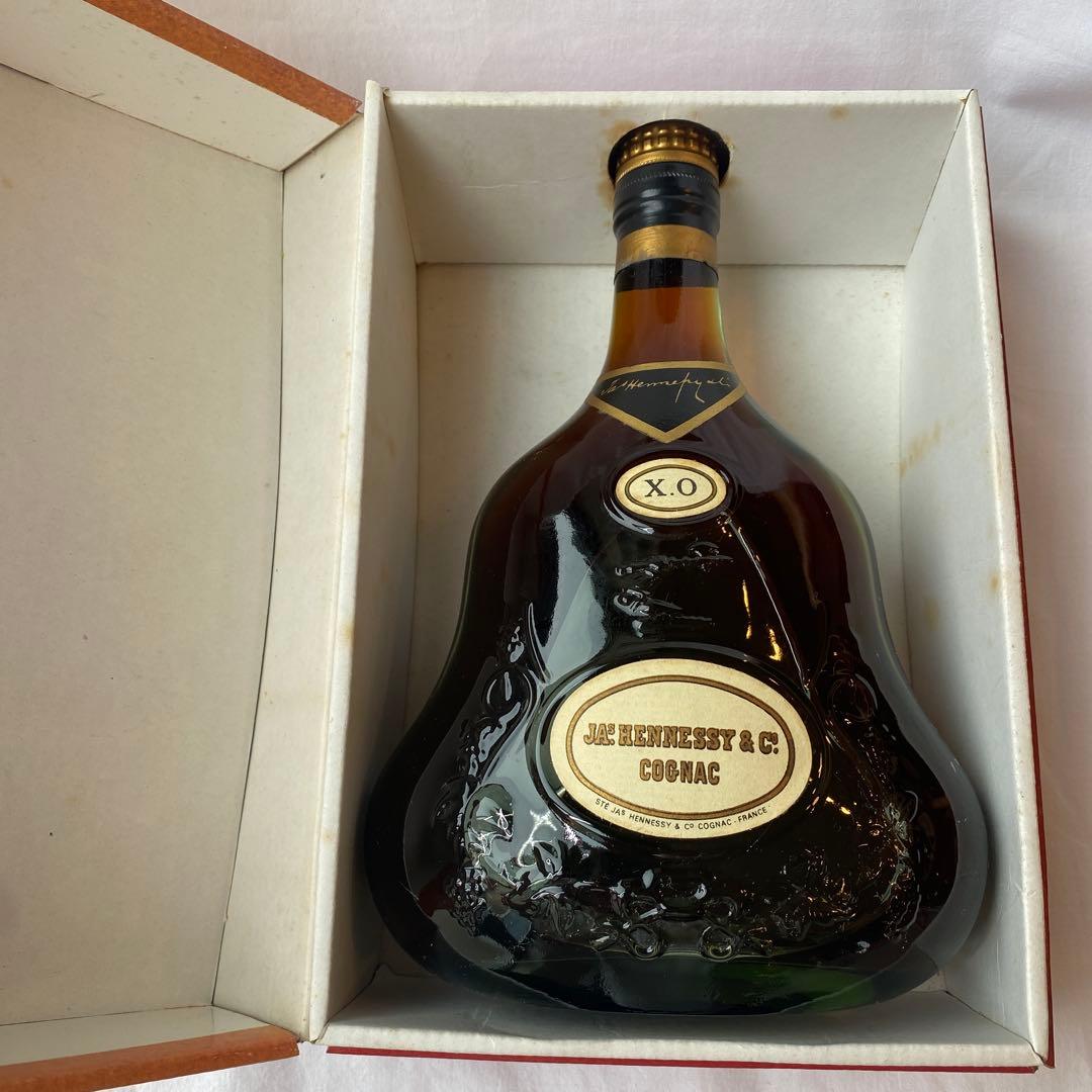 【希少・箱付】ヘネシー XO 金キャップ グリーンボトル 700ml 古酒