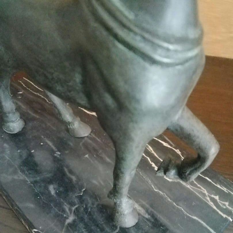 逸品　ヴァレーゼ工房　ブロンズ馬像　鋳造　Valese　イタリア　サンマルコ