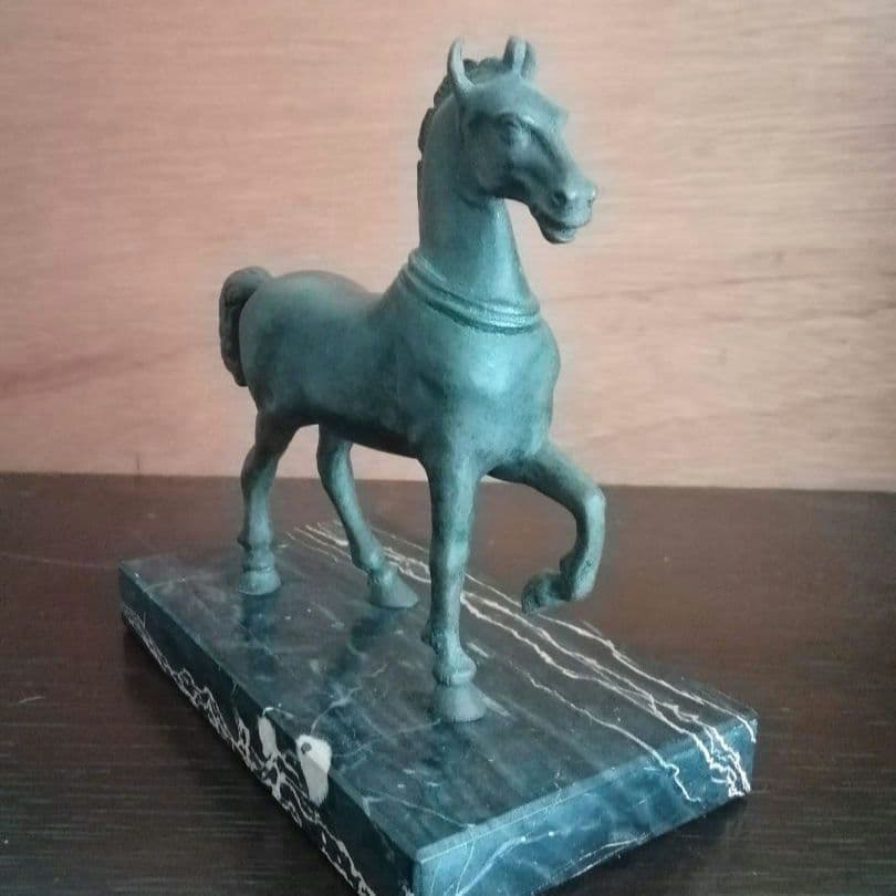 逸品　ヴァレーゼ工房　ブロンズ馬像　鋳造　Valese　イタリア　サンマルコ