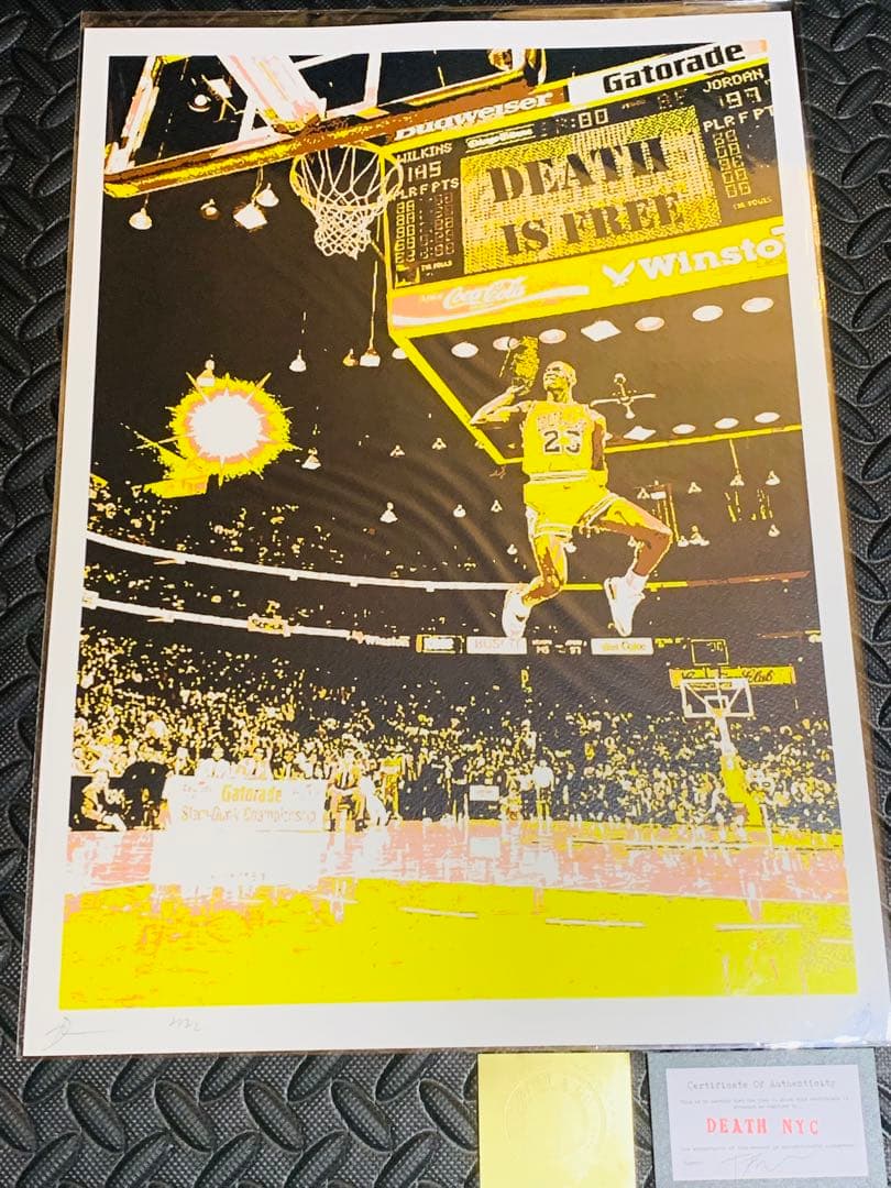 SOLD完売！ありがとうございました。DEATH NYC  世界限定100枚