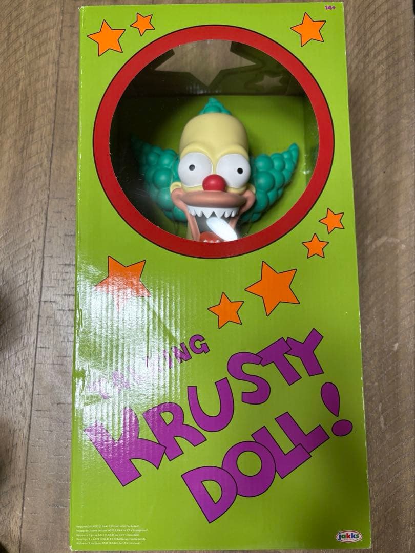 TALKING KRUSTY DOLL 16インチ　新品未開封