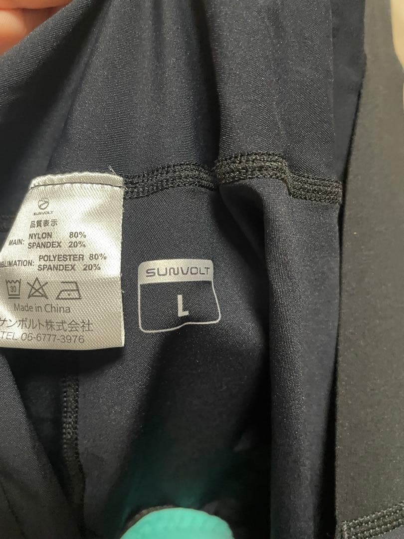 SUNVOLT 2着！！IT技術者監修 ビブタイツ Lサイズ サンボルト